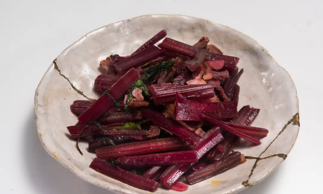 Fried Beetroots recipe