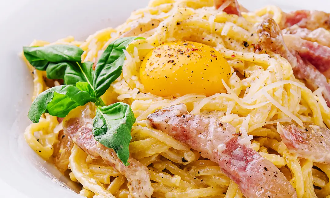 creamy Carbonara pasta