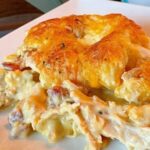 Chicken Bubble Biscuit Bake Casserole