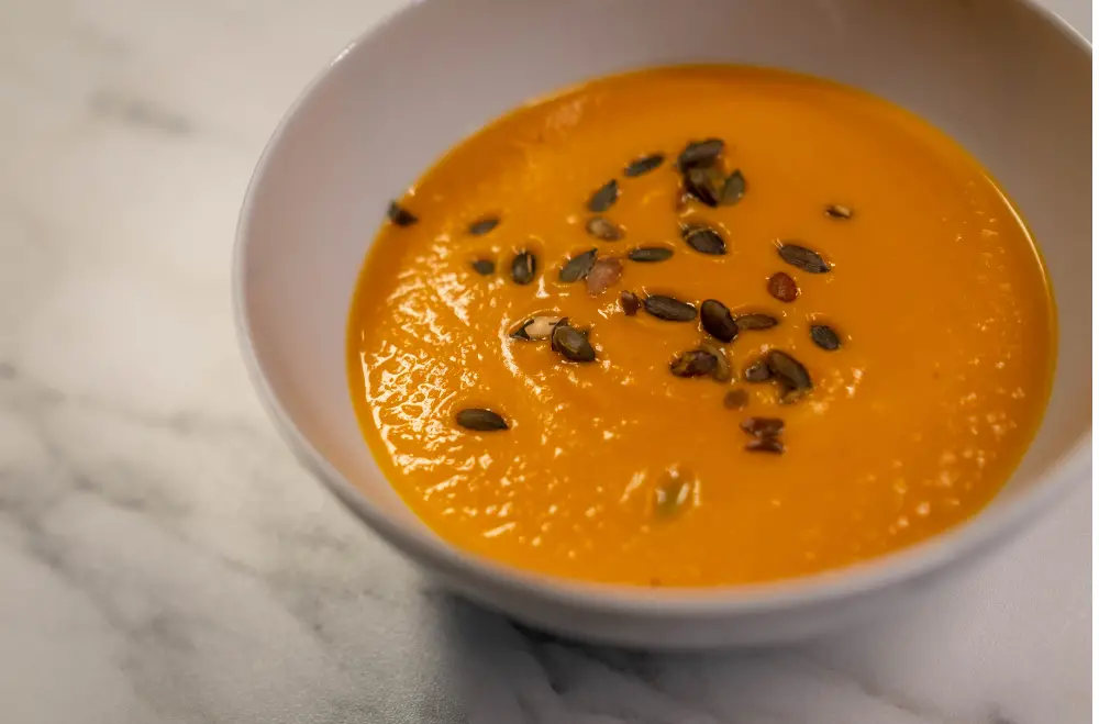 vegin pumpkin soup