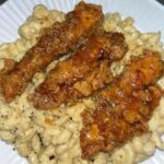 Honey Pepper Chicken Mac and Cheese